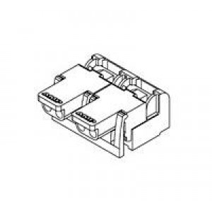 1339376-1, Проводные клеммы и зажимы 2 Pair Single Clear Pivot Conn