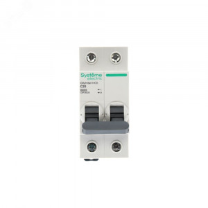 City9 Set Автоматический выключатель (АВ) С 20А 2P 6kA 230В (6шт) C9F36220
