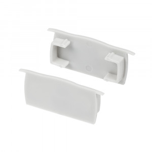 ARH-TRI-D глухая, Заглушка для профиля ARH-TRI-D без отверстия. Материал PVC серый.