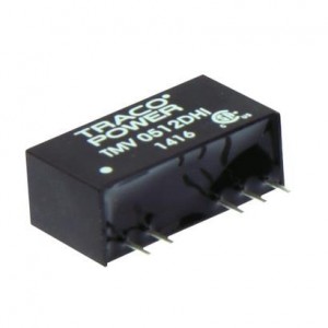 TMV 0509DHI, Преобразователи постоянного тока в постоянный с изоляцией Product Type: DC/DC; Package Style: SIP-7; Output Power (W): 1; Input Voltage: 5 VDC +/-10%; Output 1 (Vdc): 9; Output 2 (Vdc): -9; Output 3 (Vdc): N/A