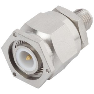 SF1103-6001, РЧ адаптеры - междусерийные SMA F to PTNC M Adapter