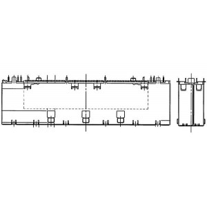 WD2F144WB2R250, Разъемы PCI Express/PCI RCPT PC SIDE 144POS SMD