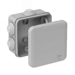КОРОБКА РАСПРЕДЕЛИТЕЛЬНАЯ ОТКРЫТОЙ УСТАНОВКИ 85X85X40, IP55, 6 сальников DIY C2 IMT350921