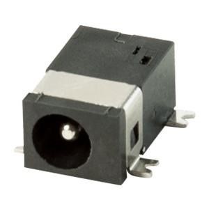 PJ-075CH-SMT-TR, Соединители питания для постоянного тока 24Vdc 3.5A SMT 1.0mm cent pin Jack