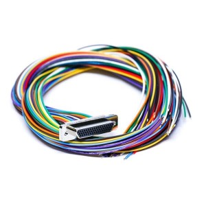 MWDM2L-51P-6K7-18B, Соединители D-Sub Micro-D MICRO D PREWIRED CON 51CNT PIN #26AWG