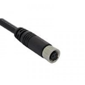 1838296-3, Кабели Ethernet / Сетевые кабели 3 POS PVC FEMALE M8 R/A 5M C/A