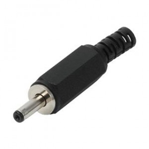 PP-017, Соединители питания для постоянного тока power plug, 0.9 x 3.2 x 9.0 mm, straight, cable mount