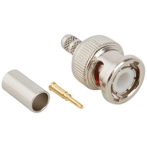 112120, РЧ соединители / Коаксиальные соединители BNC STRAIGHT PLUG RG58-50 OHM 3PC-DC