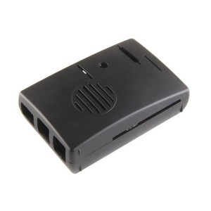 322070580, Принадлежности Seeed Studio  Raspberry Pi ABS Enclosure with Cooling Fan - Black