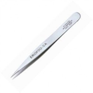 EROPOOSA, Щипцы и пинцеты Erem 4.75" Tweezers Stainless Fine Pt