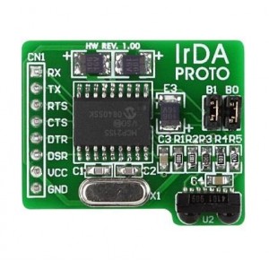 MIKROE-325, Дочерние и отладочные платы IRDA (MCP2155) PROTO ADAPTER BOARD