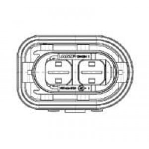 1394026-1, Автомобильные разъемы FLA-STE-GEH9,5MM 2P