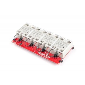 KIT-16833, Твердотельные реле - Печатного монтажа SparkFun Qwiic Quad Solid State Relay Kit