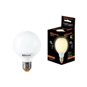 Лампа энергосберегающая КЛЛ-G55-11 Вт-2700 К–Е27 нМ SQ0323-0161