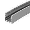 Профиль SL-ARC-3535-D1500-A45 SILVER (590мм, дуга 1 из 8) 025521