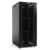 Шкаф напольный TTB-4281-DD-RAL9004 19дюйм 42U 2055х800х1000мм перф. двери черн. 392684