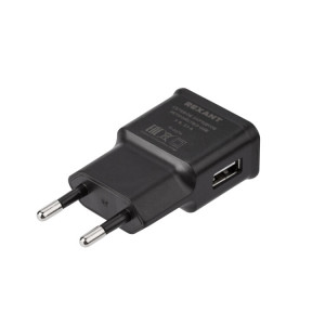 Сетевое зарядное устройство USB, 5V, 2.1 A, черное 16-0274