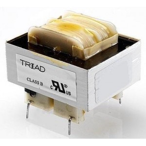 F12-090, Силовые трансформаторы Power Transformer, PC Mount, 6Pin, 1.1 V A, 6.3/12.6VDC (Nominal Secondary) Output, Primary Input, 12.6VDC CT at 0.09A Secondary in Series, 6.3VDC at 0.18A Secondary in Parallel