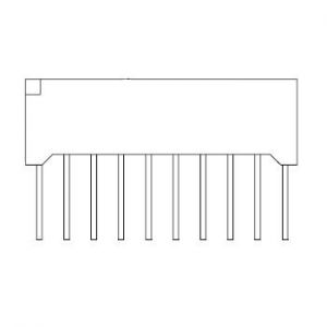 LTA-1000P, Светодиодные панели и матрицы Red 657nm 700ucd 10 Bar DIP Array