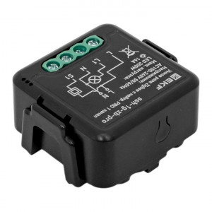 Умное реле в подрозетник 1-канальное с нейтралью 16А Zigbee EKF Connect Select PRO ssh-1g-zb-pro