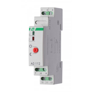 Фотореле AZ-112 (выносной герметичный фотодатчик монтаж на DIN-рейке 1 модуль 230В 16А) F&F EA01.001.013