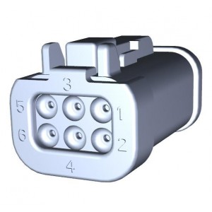 DT16-6S-KP01, Автомобильные разъемы DT PLUG ASM