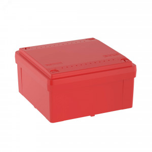 Коробка ответвит. с гладкими стенками, IP56, 100х100х50мм,цвет красный 53811