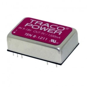 TEN 8-4822, Преобразователи постоянного тока в постоянный с изоляцией Product Type: DC/DC;Package Style: DIP-24;Output Power (W): 8;Input Voltage: 36-75 VDC;Output 1 (Vdc): 12;Output 2 (Vdc): -12;Output 3 (Vdc): N/A