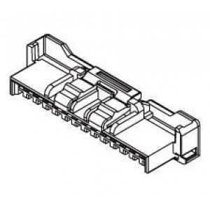 502439-0200, Проводные клеммы и зажимы 2.0 W/B Single Plug Hsg 2Ckt