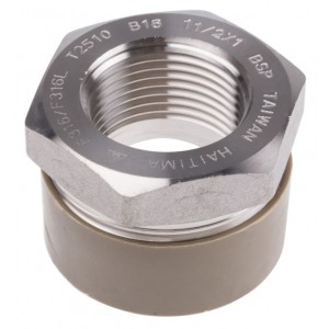 1 1/2IN HEX BUSHING M/F