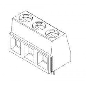 39880-0303, Фиксированные клеммные колодки 3 CKT TERM. BLOCK 5.08mm