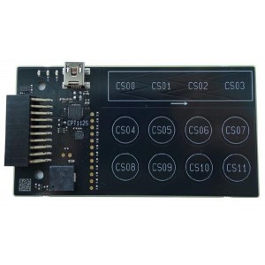SLEXP8008A, Средства разработки тактильных датчиков CPT112S Capacitive Sense Evaluation Board