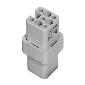 C146-10B007-500-2, Сверхмощные разъемы питания Socket Insert 7 Way Heavy Mate