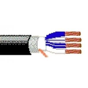 1172A B59500, Многожильные кабели 26AWG 4C SHIELD 500ft SPOOL BLACK
