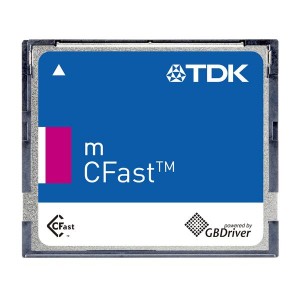 CAE1B064GTFDWB00EAA0, Карты памяти 3.3V 5% 385mA 64GB CFast Card