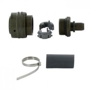 KIT30394, Круговой мил / технические характеристики корпусов разъемов Bayonet RJ45 Plug w/EMI Backshell