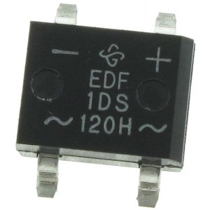EDF1DS-E3/77, Мостовые выпрямители 1.0 Amp 200 Volt