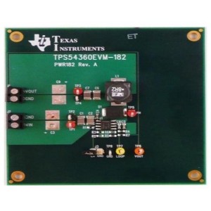 TPS54360EVM-182, Средства разработки интегральных схем (ИС) управления питанием TPS54360 EVAL MOD