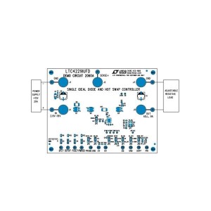 DC2060A, Средства разработки интегральных схем (ИС) управления питанием LTC4229IUFD Demo Board: Single Ideal Dio