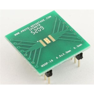 IPC0079, Панели и адаптеры MSOP-16 to DIP-20 SMT Adapter