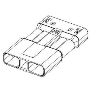 2106136-4, Осветительные коннекторы Assembly Receptacle 4-pos