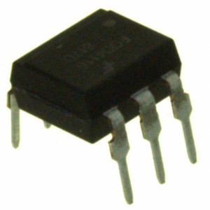 FOD4116, OPTOISOLATOR 5KV TRIAC 6DIP