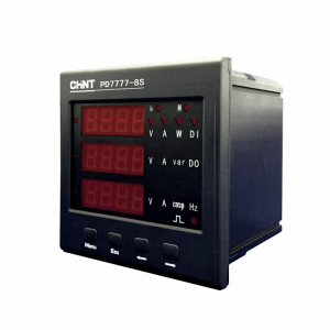 Прибор измерительный многофункциональный PD7777-8S4 3ф 5А RS-485 120х120 LED дисплей 380В 765098