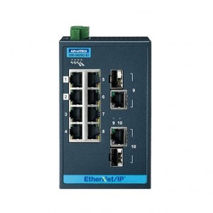 EKI-5629C-EI-AE, Модули сети Ethernet  8FE+2G Ind. Switch with EtherNet/IP.