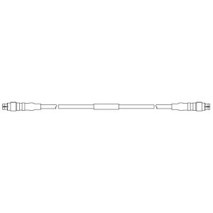 70W-18K1-18K1-00203, Соединения РЧ-кабелей RF Cable Assembly mini-SMP(f)/ mini-SMP(f) 8