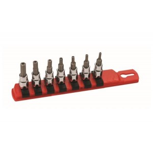 71989, Отвертки, гаечные ключи и гайковерты со сменными головками Security Hex Bit Set Socket 3/8 Dr 2-8mm