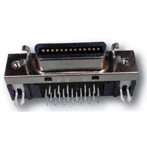 858F036B4010022, Соединители D-Sub Micro-D PCB side Rcpt 36way PressFitType