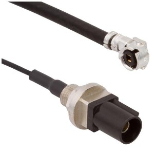 095-820-109-10A, Соединения РЧ-кабелей FKRA(M)-AMC(M)1.37MM 3.94 Str Blkhd Plug