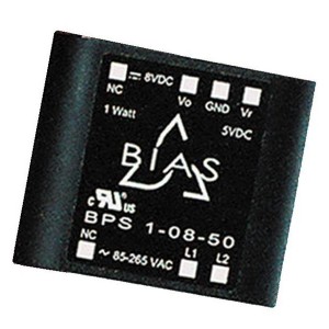 BPSX 1-14-50, Модули питания переменного/постоянного тока 1W 14V, 5V DUAL 85-265V Extreme Temp