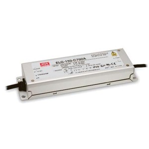 ELG-150-C2100, LED Drivers Power Supplies 151.2W 2100mA 80V IP67 CC fixed